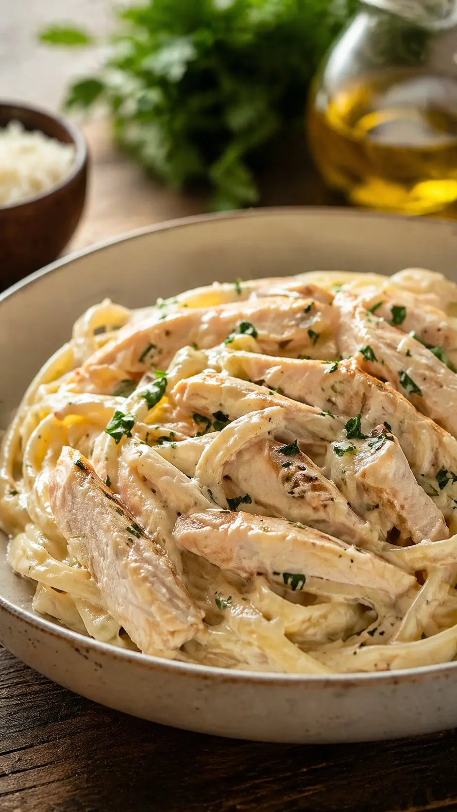 Tallarines con Pollo en Salsa Alfredo: Receta Fácil y Cremosa 2 unnamed file 14