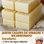 Jabón Casero Vinagre Bicarbonato: Receta Fácil