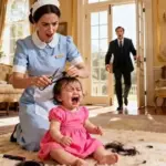 La verdad de la ama de llaves y la hija del millonario