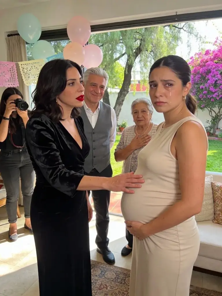 Baby shower: madre acusa infidelidad, revela engaño
