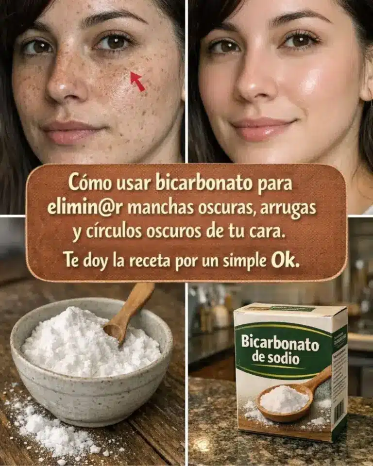 Bicarbonato de sodio en la cara: beneficios y riesgos