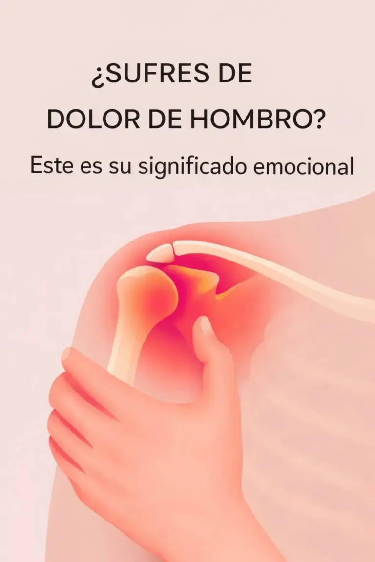 Significado emocional y biodescodificación del dolor de hombro