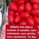 Receta 3 Días: Cero Colesterol, Artritis, Cansancio