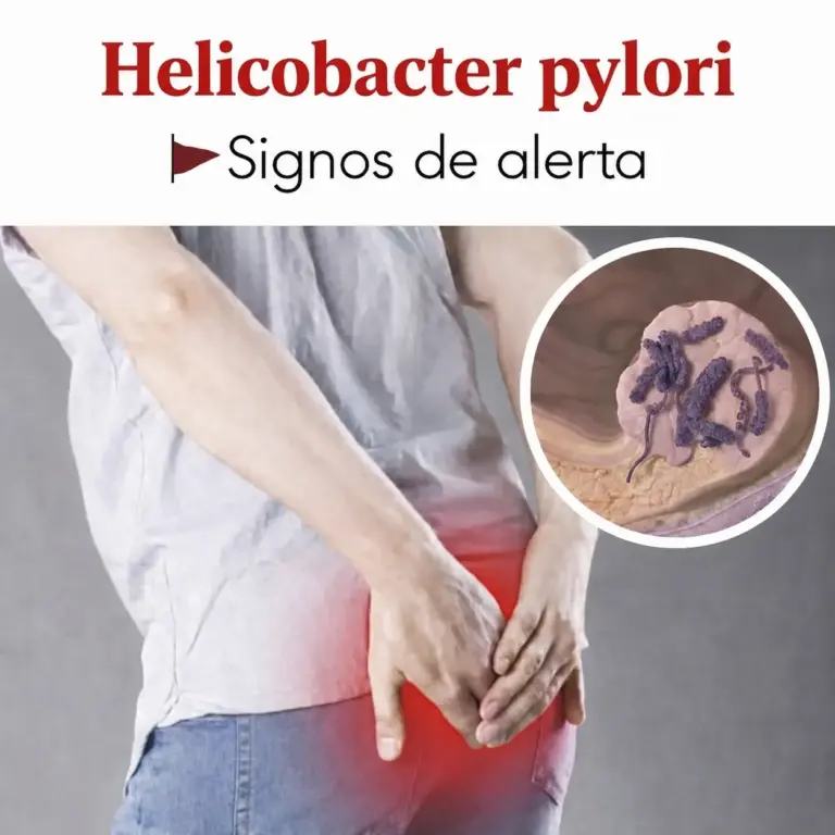 5 síntomas de alerta por Helicobacter pylori