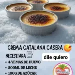 Cómo preparar la auténtica crema catalana casera