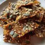 Crackers de semillas saludables sin harina caseros