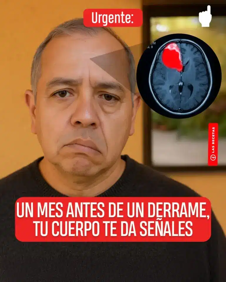 Cuerpo avisa antes de derrame cerebral