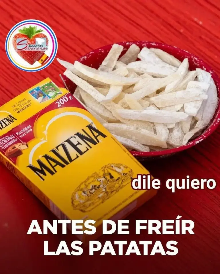 Patatas fritas perfectas: secreto antes de freír