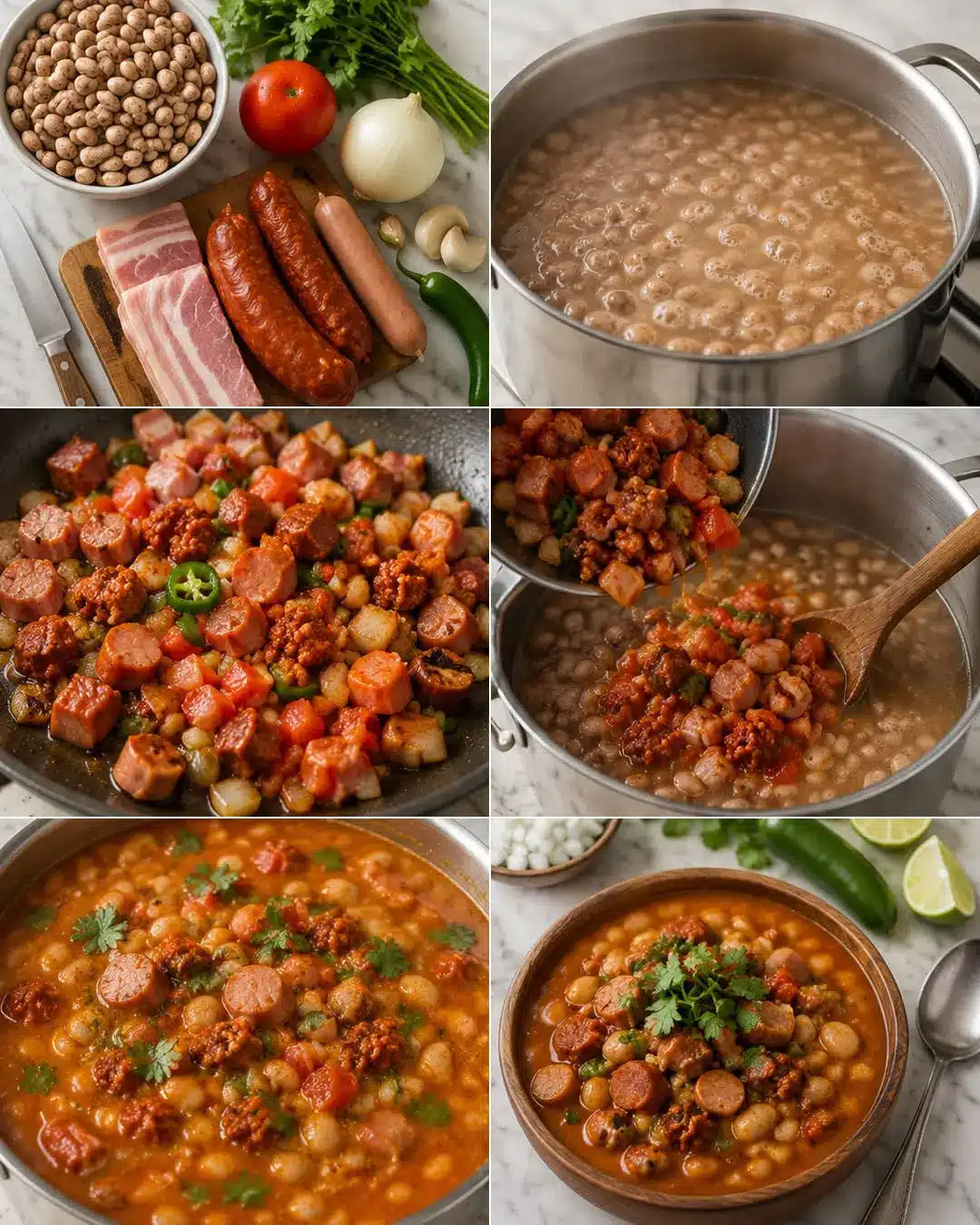Frijoles Charros Receta Fácil y Deliciosa