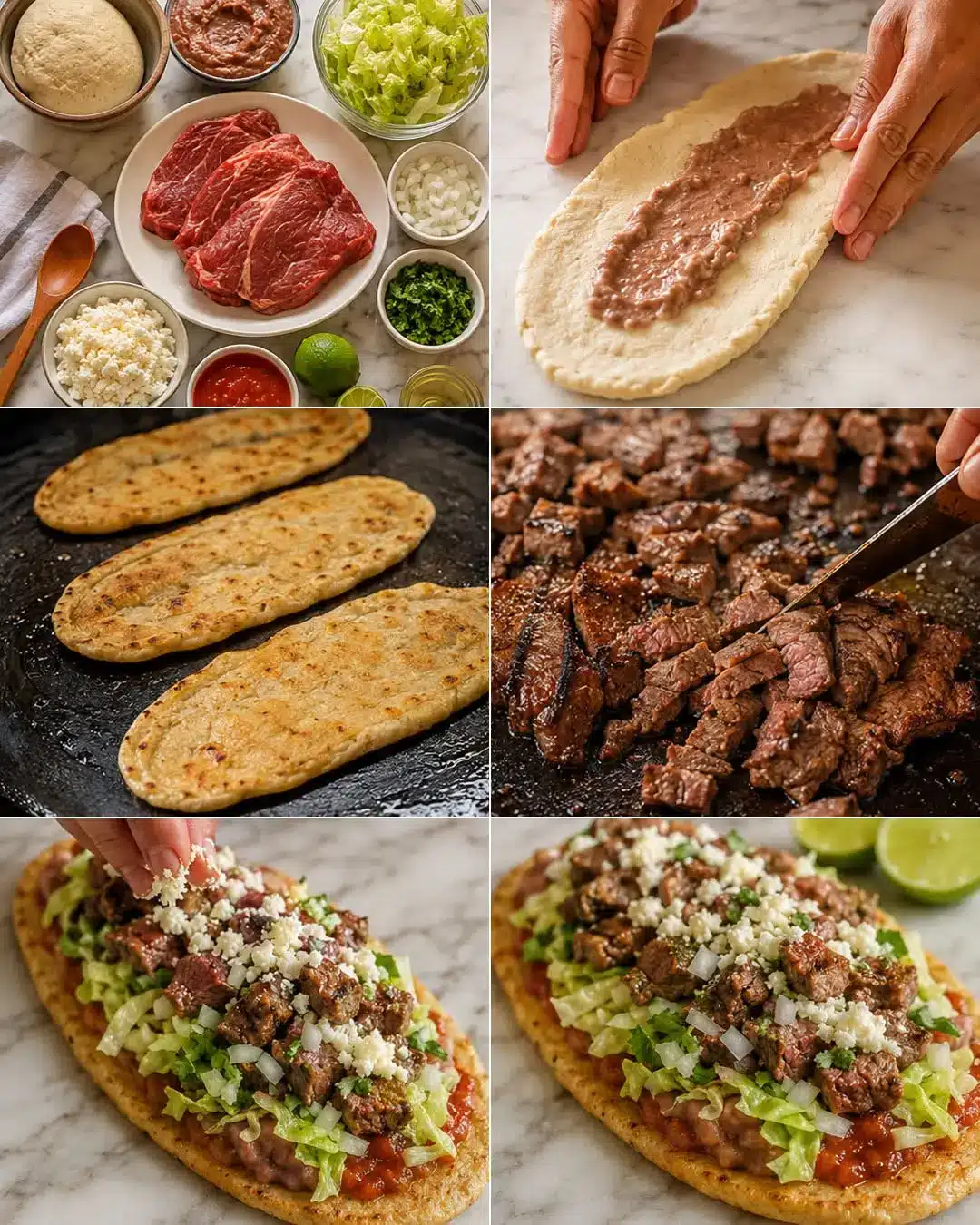 Huarache de Carne Asada: Receta Fácil