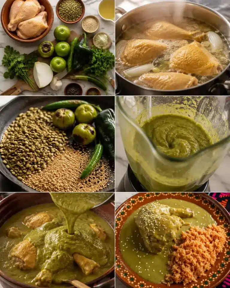 Pollo en Salsa Pipían Verde: Receta Fácil