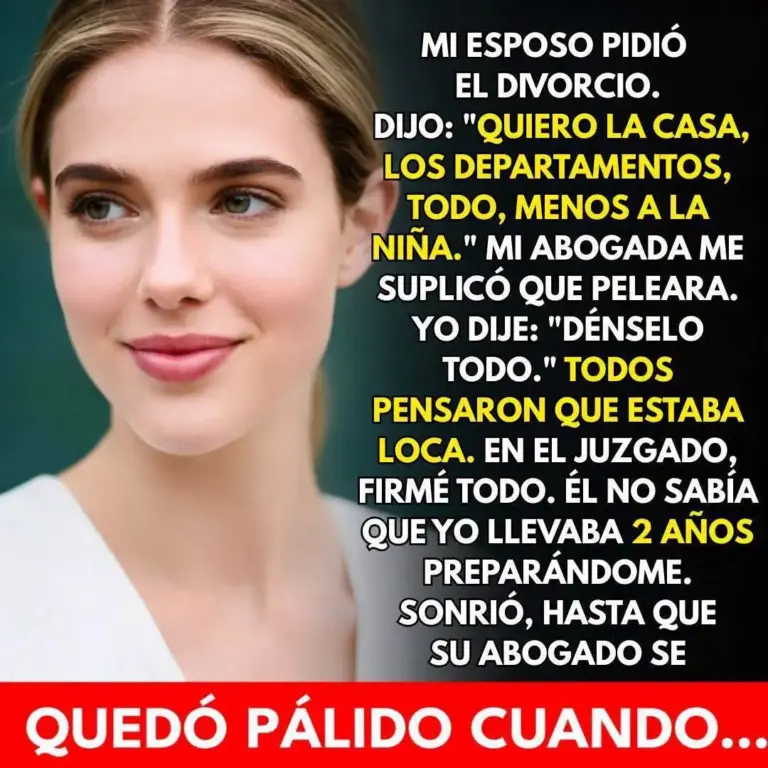 Divorcio: Firmé todo, sin saber la bomba