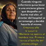 Director aseó anciana gitana por olor