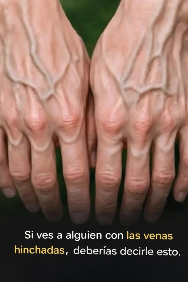 Tus venas visibles: salud o advertencia