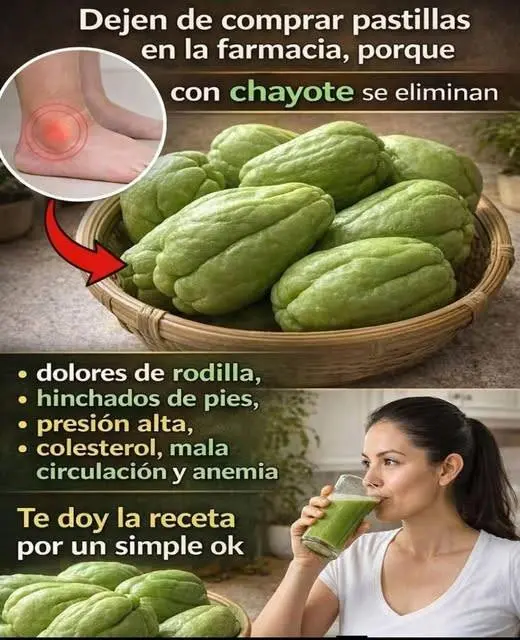 Jugo de Chayote: Beneficios y Receta Natural