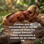 Tamarindo: la mayor fuente natural de magnesio