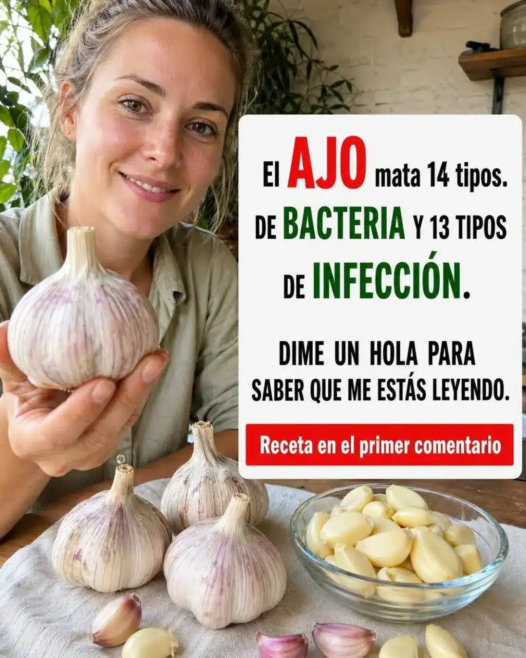 Ajo: el antibiótico natural más poderoso del mundo