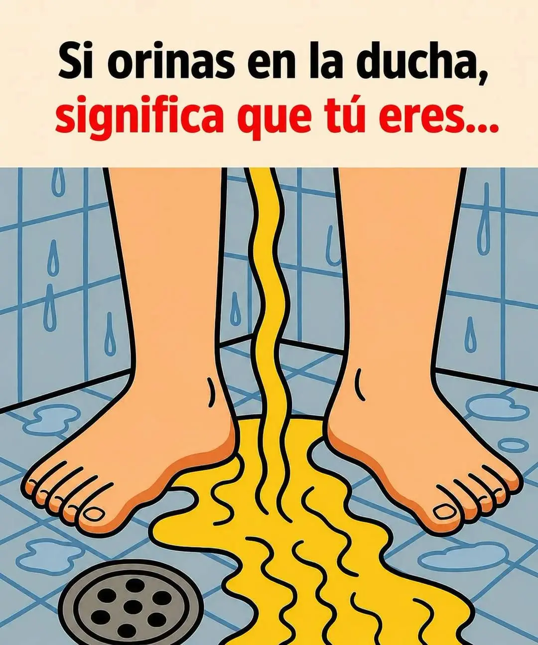Orinar en la ducha: consecuencias y curiosidades