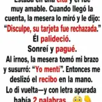 El poder de un simple acto de bondad