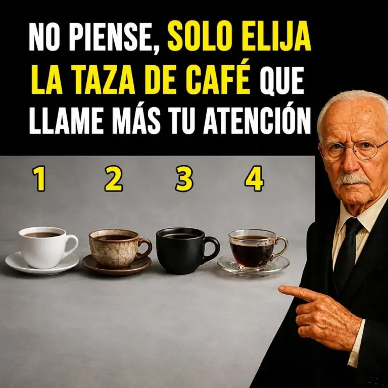 Taza de café: prueba psicológica de tu mundo interior