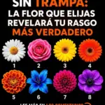 Tu flor revela tu rasgo más auténtico 😮