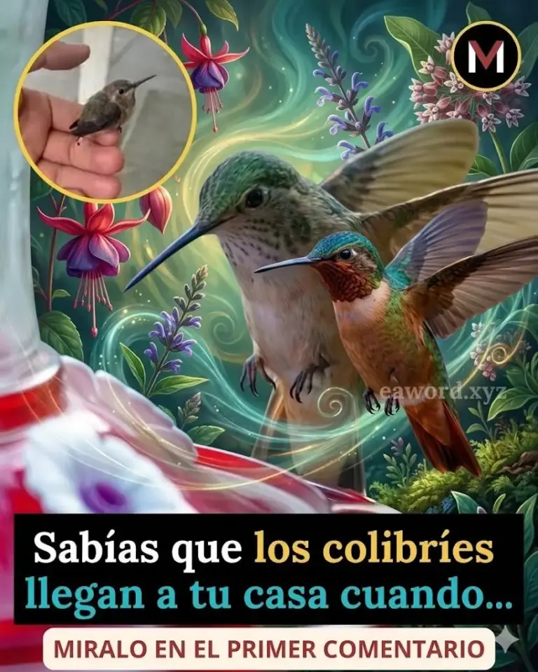 Qué significa la visita de un colibrí