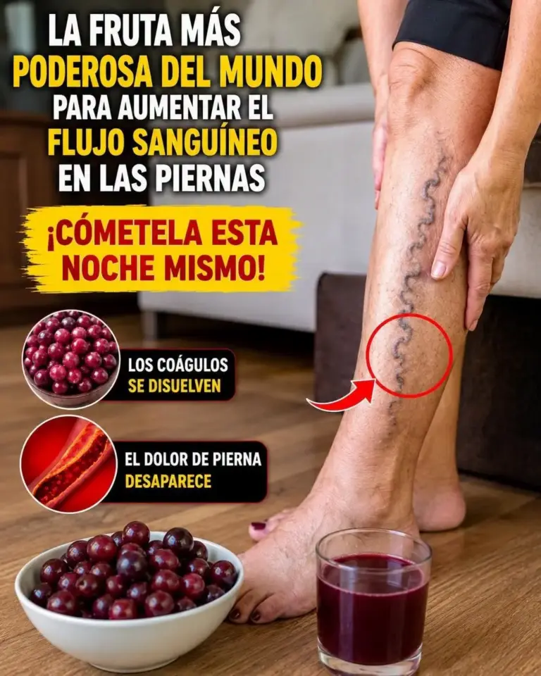 La mejor fruta para mejorar la circulación