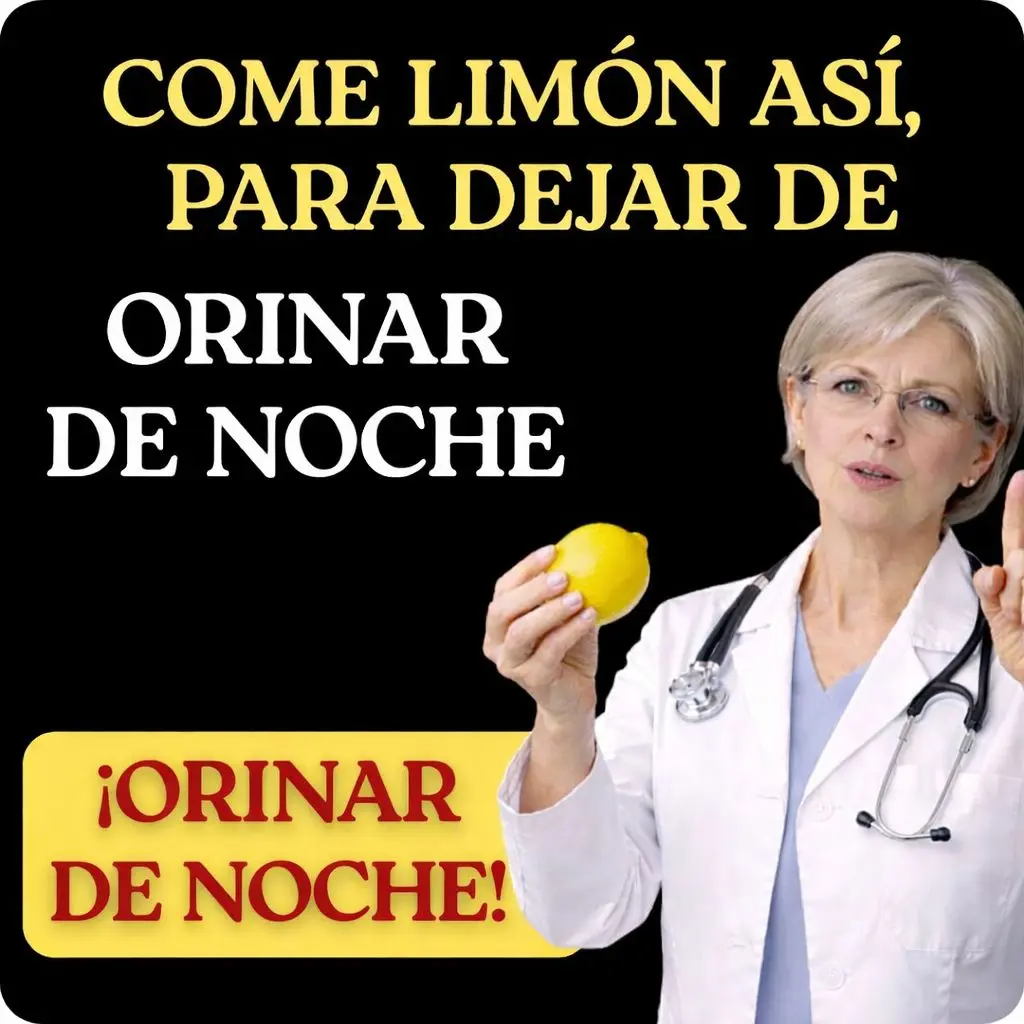 Limón para orinar menos por la noche 2 Limón para orinar menos por la noche