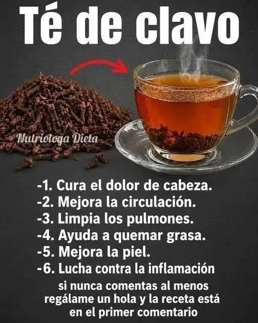 Té de clavo: beneficios y preparación natural 2 Té de clavo: beneficios y preparación natural