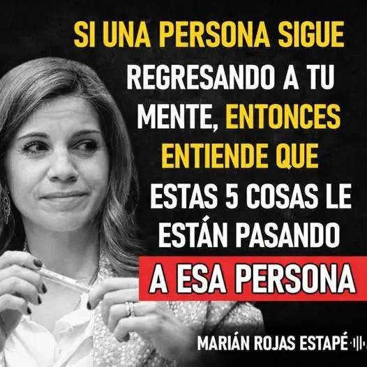 Por qué alguien sigue apareciendo en tu mente