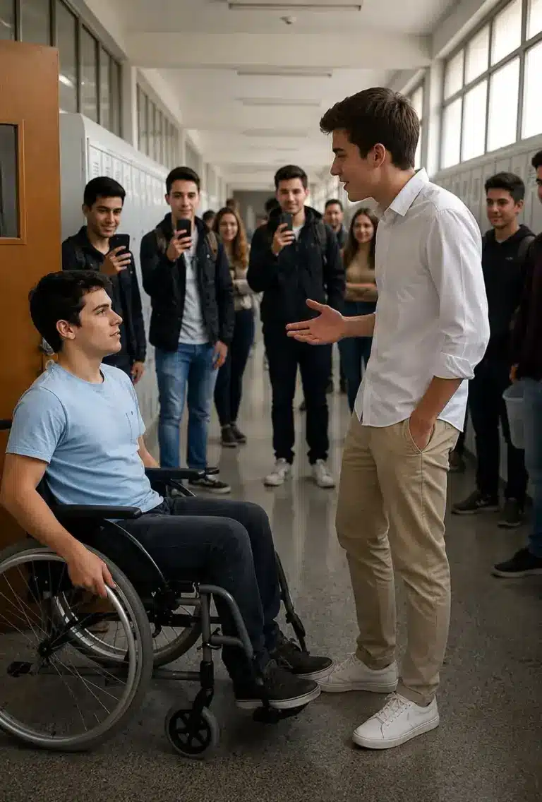 Acosadores se arrepienten tras humillar a compañero