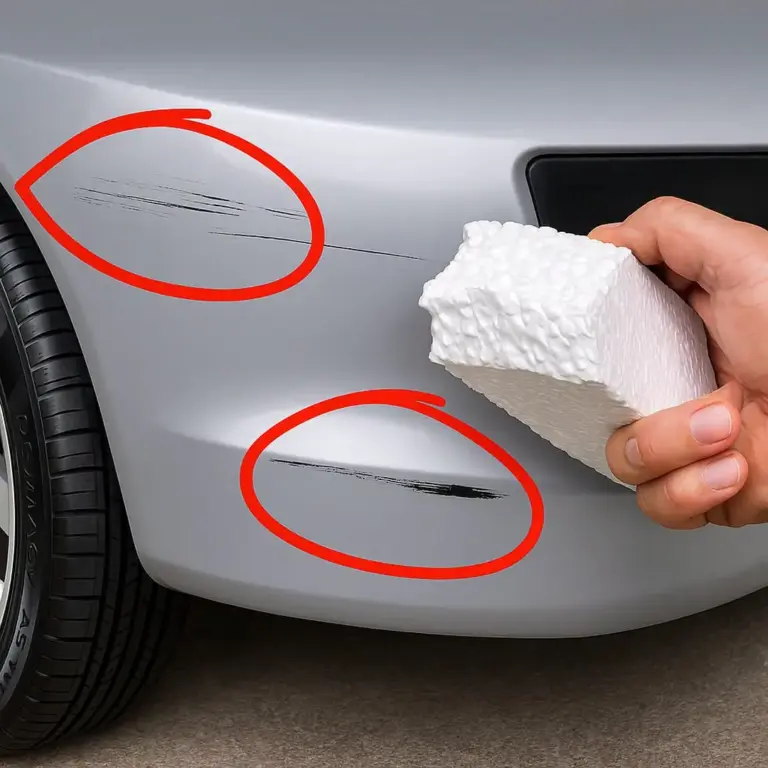 Cómo eliminar rayones del auto en minutos