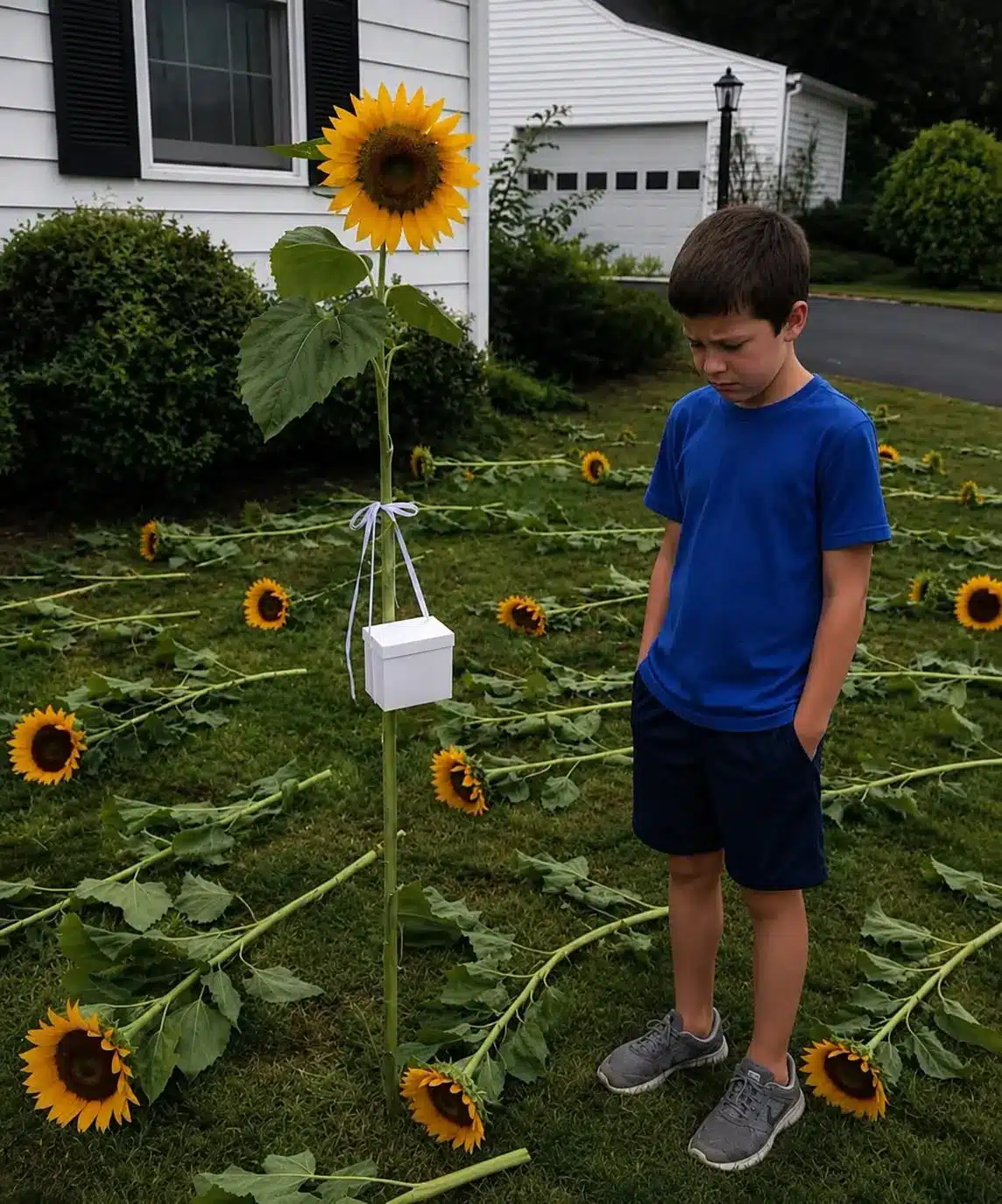 Girasol solitario revela verdad sobre trágica desaparición