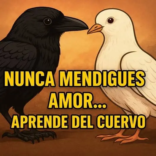 Aprende del cuervo: por qué no mendigar amor 2 Aprende del cuervo: por qué no mendigar amor