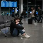 Madre abandona a hija en aeropuerto: padre rescata