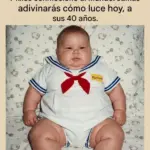 Bebé de 7 kilos: el antes y el hoy