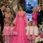 Se presentó en Navidad con sus cuatro hijos