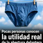 Por qué la ropa interior tiene abertura delantera