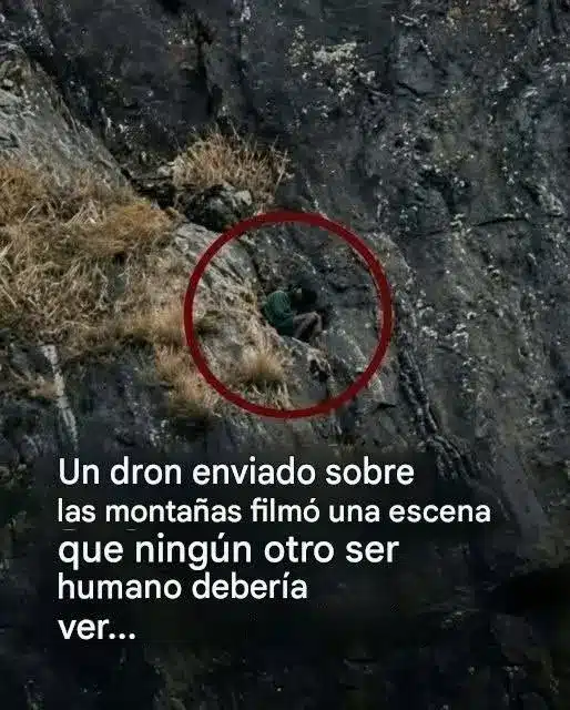 Dron captura imágenes inéditas en las montañas