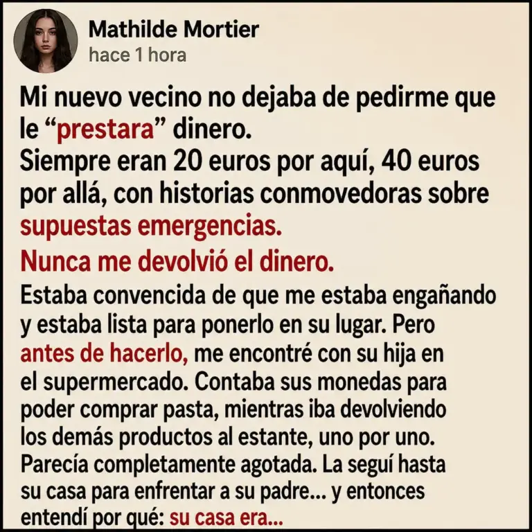 Vecino estafador: la sorpresa al abrir su puerta