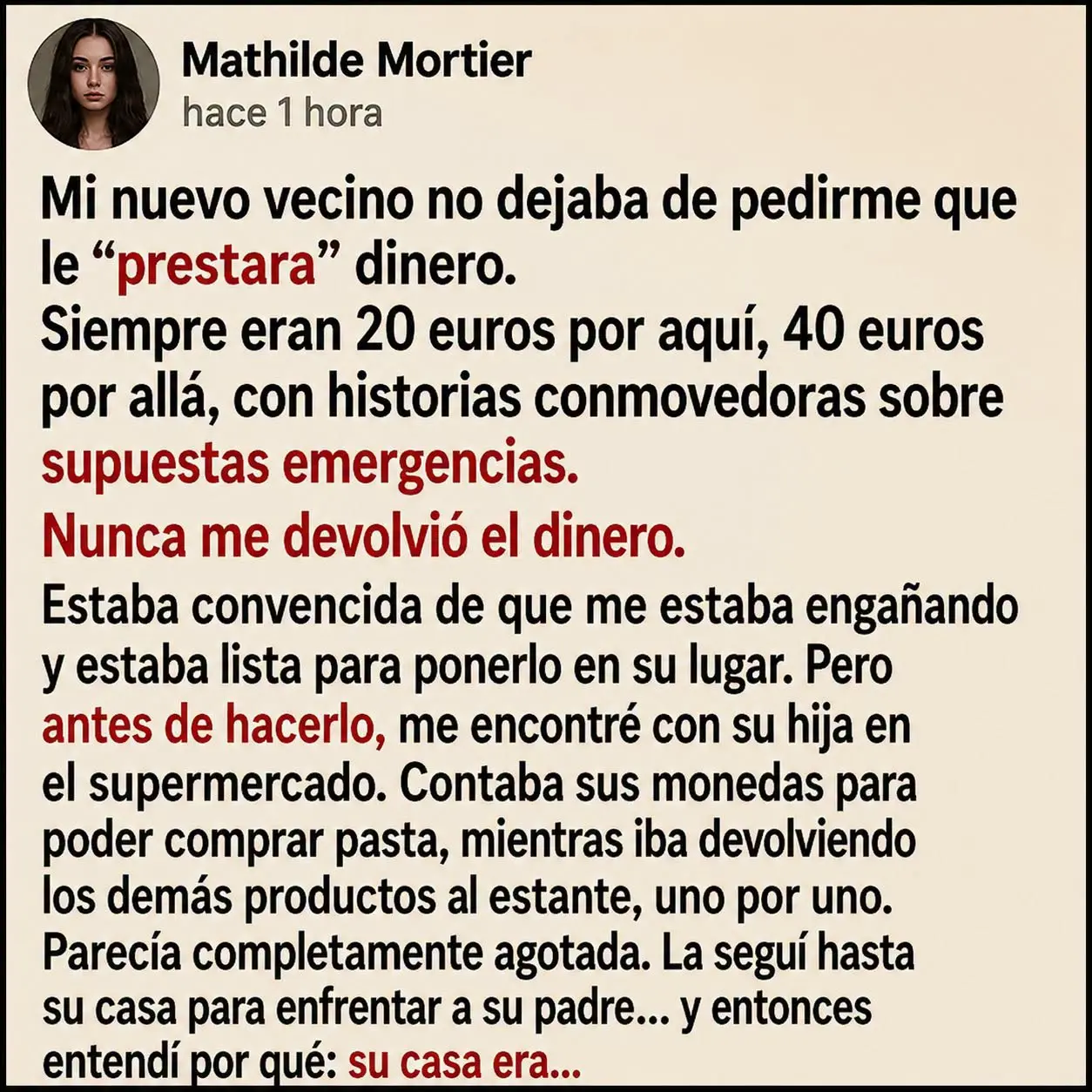 Vecino estafador: la sorpresa al abrir su puerta 2 Vecino estafador: la sorpresa al abrir su puerta