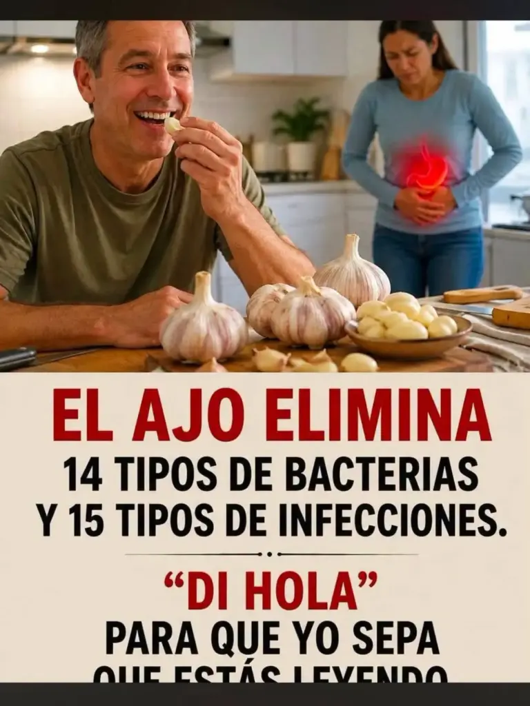 Ajo: el potente antibiótico natural contra infecciones