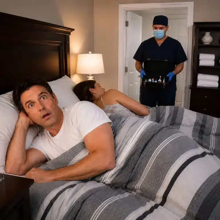 Atrapé al hombre que entra a mi habitación