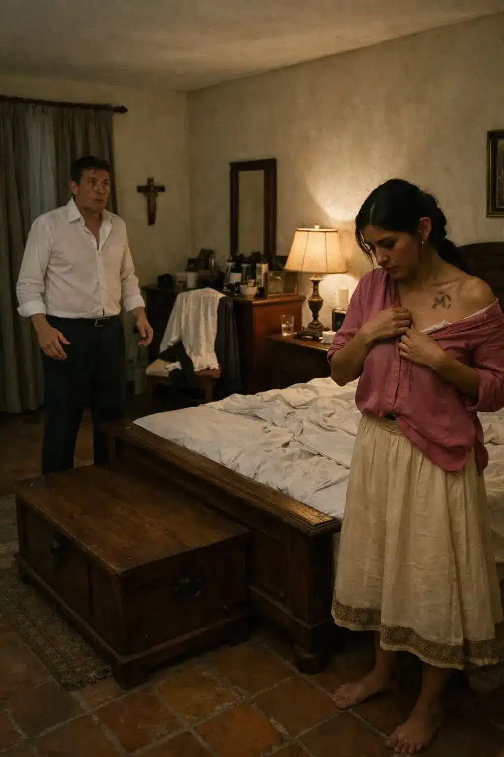 El impactante secreto tras su noche de bodas