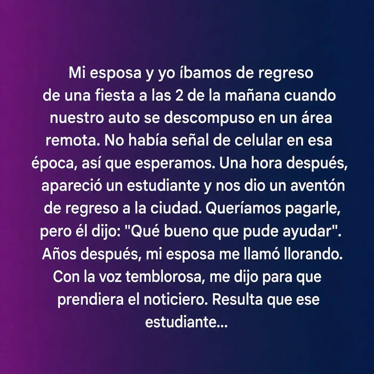 Estudiante altruista marca la diferencia en momentos críticos 2 Estudiante altruista marca la diferencia en momentos críticos
