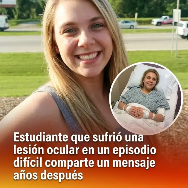 Estudiante que se arrancó ojos comparte su recuperación
