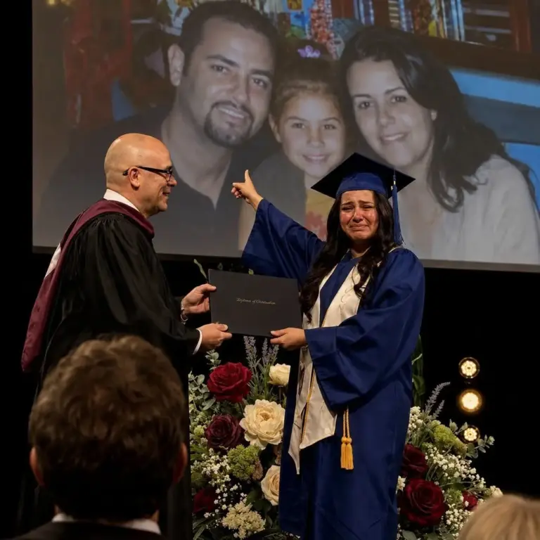 Inesperada sorpresa en graduación tras perder a padres