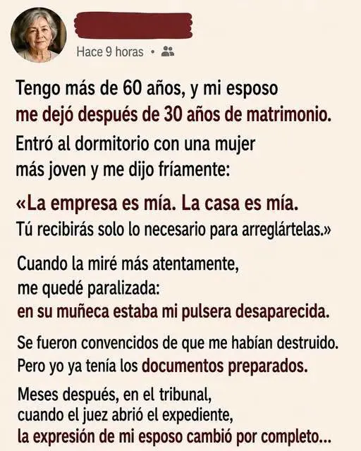 Mi inesperada respuesta tras 30 años de matrimonio