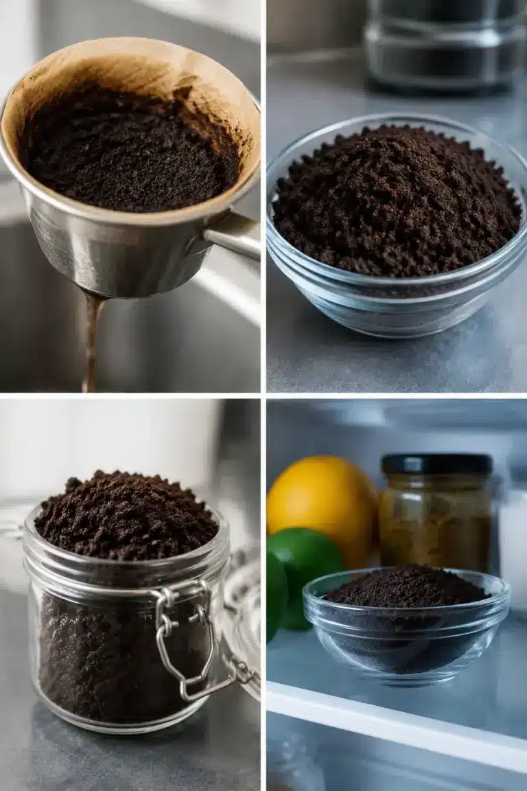 Por qué poner posos de café al frigorífico