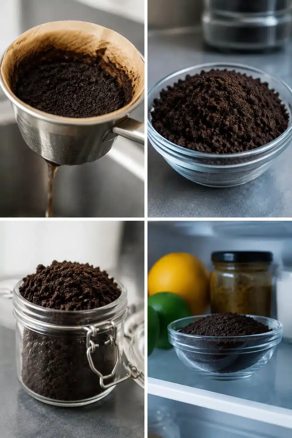 Por qué poner posos de café al frigorífico